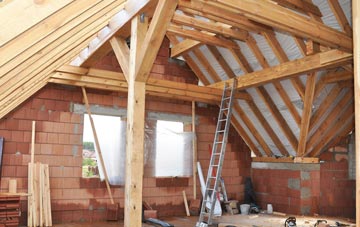 Martin Drove End attic trusses