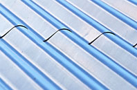 Martin Drove End corrugated roofing
